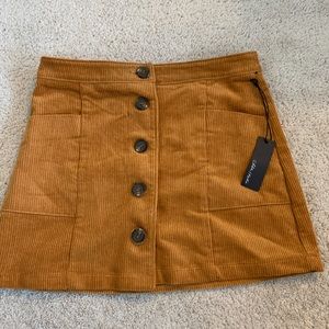 CHEAP BEIGE A-LINE SKIRT🤎